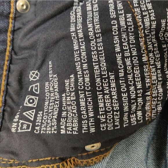 NWOT BDG High Rise Cigarette Ankle dark blue Jeans size 26/30 - Picture 7 of 10